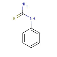 103-85-5 1-PHENYL-2-THIOUREA chemical structure