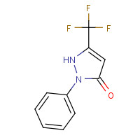 321-07-3 1-PHENYL-3-(TRIFLUOROMETHYL)-2-PYRAZOLIN-5-ONE chemical structure