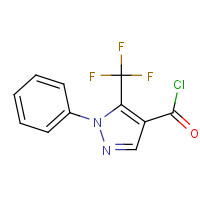 175137-14-1 1-PHENYL-5-(TRIFLUOROMETHYL)PYRAZOLE-4-CARBONYL CHLORIDE chemical structure