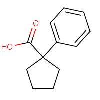77-55-4 1-Phenylcyclopentanecarboxylic acid chemical structure