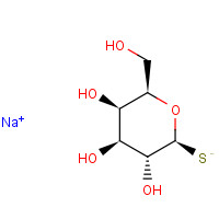 42891-22-5 1-THIO-BETA-D-GALACTOPYRANOSE SODIUM SALT chemical structure