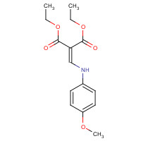 83507-70-4 2-((4-METHOXYPHENYLAMINO)METHYLENE)MALONIC ACID DIETHYL ESTER chemical structure