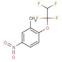 28202-30-4 2-TETRAFLUOROETHOXY-5-NITROTOLUENE chemical structure