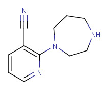 352018-97-4 2-(1,4-DIAZEPAN-1-YL)NICOTINONITRILE chemical structure