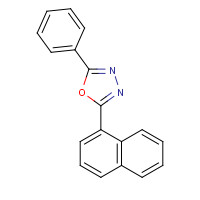 897-18-7 2-(1-NAPHTHYL)-5-PHENYL-1,3,4-OXADIAZOLE chemical structure