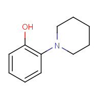 65195-20-2 2-(1-PIPERIDINO)PHENOL chemical structure