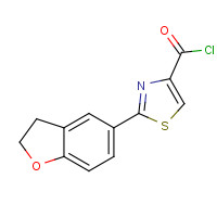 306936-10-7 2-(2,3-DIHYDRO-1-BENZOFURAN-5-YL)THIAZOLE-4-CARBONYL CHLORIDE chemical structure
