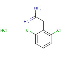 175276-76-3 2-(2,6-DICHLOROPHENYL)ETHANIMIDAMIDE HYDROCHLORIDE chemical structure