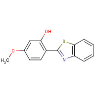 90481-46-2 2-(2-BENZOTHIAZOLYL)-5-METHOXYPHENOL chemical structure