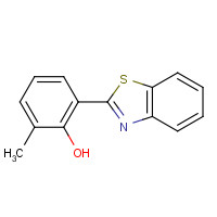 56048-53-4 2-(2-BENZOTHIAZOLYL)-6-METHYLPHENOL chemical structure