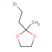 37865-96-6 2-(2-BROMOETHYL)-2-METHYL-1,3-DIOXOLANE chemical structure