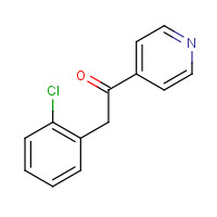 465514-65-2 2-(2-CHLOROPHENYL)-1-(4-PYRIDINYL)-1-ETHANONE chemical structure