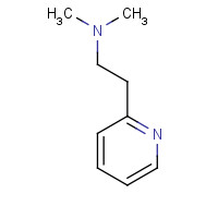 6304-27-4 2-(2-DIMETHYLAMINOETHYL)PYRIDINE chemical structure