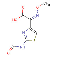 83594-38-1 2-(2-FORMYLAMINO-1,3-THIAZOL-4-YL)-2-(METHOXYIMINO)ACETIC ACID chemical structure