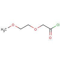 16024-55-8 2-(2-METHOXYETHOXY)ACETYL CHLORIDE chemical structure