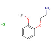 64464-07-9 2-(2-Methoxyphenoxy)ethylamine hydrochloride chemical structure