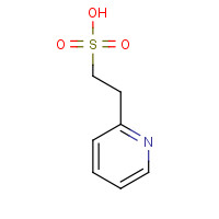 68922-18-9 2-(2-PYRIDYL)ETHANESULFONIC ACID chemical structure