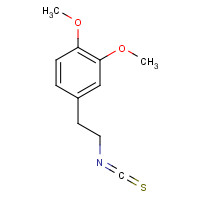 21714-25-0 3,4-DIMETHOXYPHENETHYL ISOTHIOCYANATE chemical structure