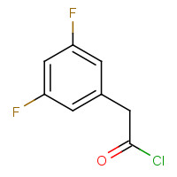 157033-24-4 2-(3,5-DIFLUOROPHENYL)ETHANOYL CHLORIDE chemical structure