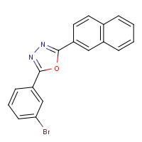 68047-41-6 2-(3-BROMOPHENYL)-5-(2-NAPHTHYL)-1,3,4-OXADIAZOLE chemical structure