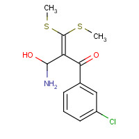 175137-70-9 2-(3-CHLOROBENZOYL)-3,3-DI(METHYLTHIO)ACRYLONITRILE chemical structure