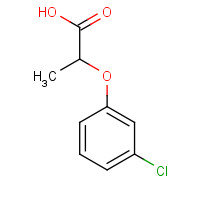 101-10-0 2-(3-Chlorophenoxy)-propionic acid chemical structure