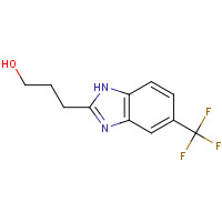 175135-15-6 2-(3-HYDROXY-N-PROPYL)-5-(TRIFLUOROMETHYL)-BENZIMIDAZOLE chemical structure