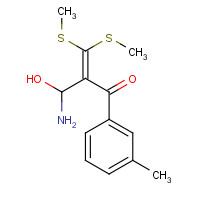 175201-64-6 2-(3-METHYLBENZOYL)-3,3-DI(METHYLTHIO)ACRYLONITRILE chemical structure