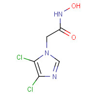 175201-80-6 2-(4,5-DICHLORO-1H-IMIDAZOL-1-YL)-N-HYDROXYACETAMIDE chemical structure