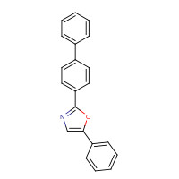 852-37-9 2-(4-BIPHENYL)-5-PHENYLOXAZOLE  98 chemical structure