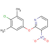 246862-63-5 2-(4-CHLORO-3,5-DIMETHYLPHENOXY)-3-NITROPYRIDINE chemical structure