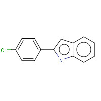 1211-35-4 2-(4-CHLOROPHENYL)INDOLE chemical structure