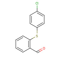 107572-07-6 2-(4-CHLOROPHENYLTHIO)BENZALDEHYDE chemical structure