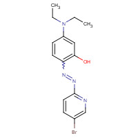14337-53-2 2-(5-BROMO-2-PYRIDYLAZO)-5-(DIETHYLAMINO)PHENOL chemical structure
