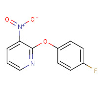 147143-58-6 2-(4-FLUOROPHENOXY)-3-NITROPYRIDINE chemical structure