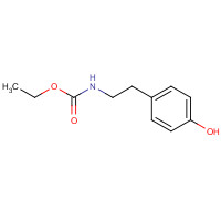 70275-54-6 [2-(4-HYDROXY-PHENYL)-ETHYL]-CARBAMIC ACID ETHYL ESTER chemical structure