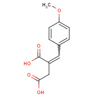 889-10-1 2-(4-METHOXYBENZYLIDENE)SUCCINIC ACID chemical structure
