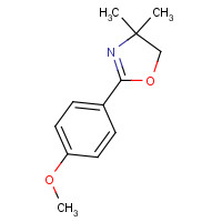 53416-46-9 2-(4-METHOXYPHENYL)-4,4-DIMETHYL-4,5-DIHYDRO-1,3-OXAZOLE chemical structure