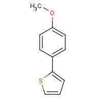 42545-43-7 2-(4-METHOXYPHENYL)THIOPHENE chemical structure