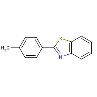 16112-21-3 2-(4-METHYLPHENYL)-BENZOTHIAZOLE chemical structure