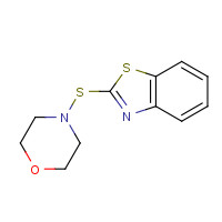 102-77-2 2-(Morpholinothio)benzothiazole chemical structure