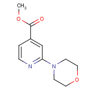 262296-00-4 2-(4-MORPHOLINYL)-PYRIDINE-4-CARBOXYLIC ACID METHYL ESTER chemical structure