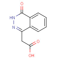 25947-11-9 (4-OXO-3,4-DIHYDROPHTHALAZIN-1-YL)ACETIC ACID chemical structure