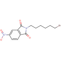 140715-57-7 2-(6-BROMOHEXYL)-5-NITROISOINDOLINE-1,3-DIONE chemical structure