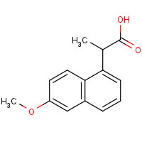 26159-31-9 2-(6-METHOXY-2-NAPHTHYL)PROPANOIC ACID chemical structure