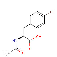 171095-12-8 (S)-N-ACETYL-4-BROMOPHENYLALANINE chemical structure