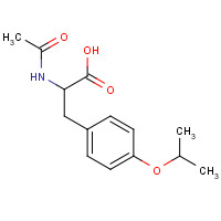 92501-74-1 2-(ACETYLAMINO)-3-(4-ISOPROPOXYPHENYL)PROPANOIC ACID chemical structure