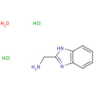5993-91-9 2-(Aminomethyl)benzimidazole hydrate dihydrochloride chemical structure