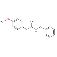 43229-65-8 1-(4-Methoxyphenyl)-2-benzylaminopropane chemical structure