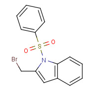 337508-54-0 2-(BROMOMETHYL)-1-(PHENYLSULFONYL)-1H-INDOLE chemical structure